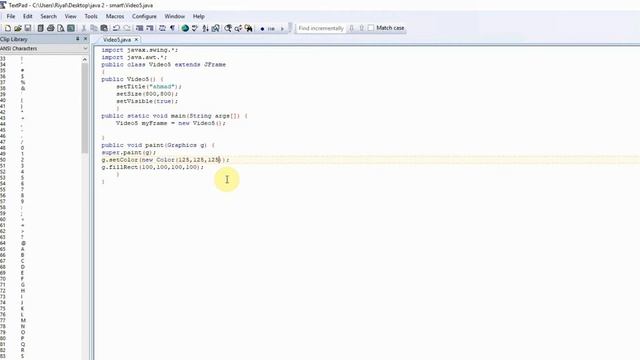Java 2 (5) || Graphics Part 4 - Color Class смотреть онлайн