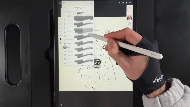 Pet Portraits - Infinite Painter Tutorial #13 смотреть онлайн