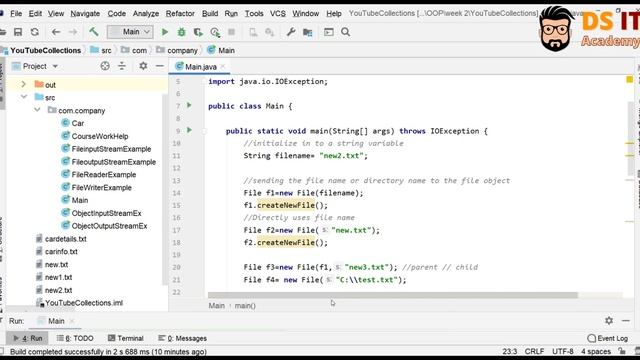 File Class - File Handling In Java Explained in Sinhala смотреть онлайн