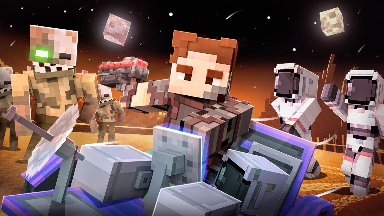 ПАРАЗИТЫ ЗАХВАТИЛИ МАРС! 100 Дней Выживание в Майнкрафт с Паразитами. Армия Подписчиков. смотреть онлайн