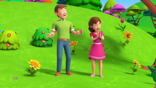 Баа баа черная овца, детсадовское стихотворения для детей - Baby Toot Toot смотреть онлайн