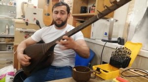 Азербайджанский саз. Играет Арзул.