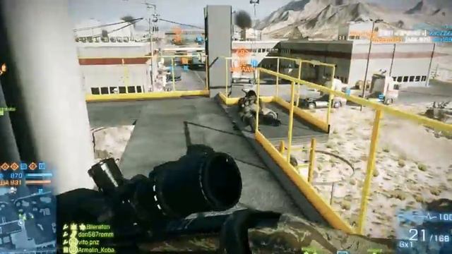 Крутая игра в battlefield 3, Cool game in battlefield 3 смотреть онлайн