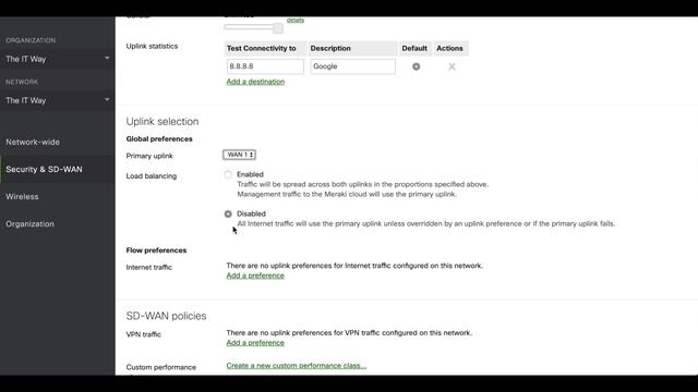 [HOW] to configure Flow Preferences in Cisco Meraki Security Appliance MX using Meraki Dashboard смотреть онлайн
