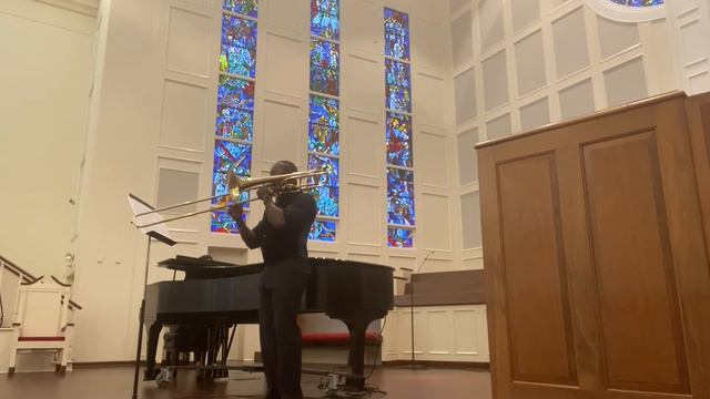 McCarty Sonata for Bass Trombone Mvt. 1 смотреть онлайн