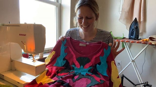 Upcycle tee shirts with appliqué: a sewing project смотреть онлайн