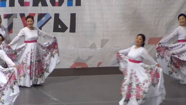 080612 25-й Фестиваль корейской культуры в Москве - традиционные танцы смотреть онлайн