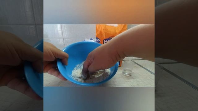 Рецепт соленого_теста_для_ лепки/salt dough recipe / DIY смотреть онлайн