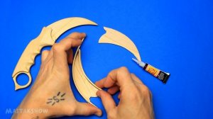 KARAMBIT и НОЖНЫ из линейки. Как сделать Ножны для Ножа КЕРАМБИТ из дерева своими руками