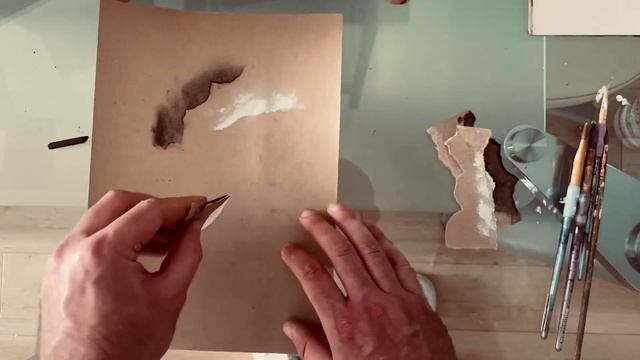 HOW do you mix DRY and WET art materials together? CHARCOAL and ACRYLIC / mix media смотреть онлайн