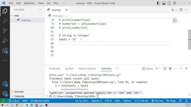 Basic Algorithm Variable data type Integer, String, Float and Boolean смотреть онлайн
