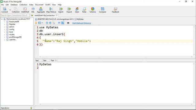 5- How to Create Database & Drop Database in MongoDB | MongoDB Tutorial in Hindi смотреть онлайн