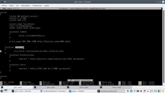 08 - Ejemplo de Servidor en NGINX [NGINX - Español] смотреть онлайн