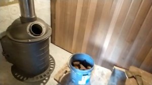 Банная печь Атмосфера.Сендвич дымоход.