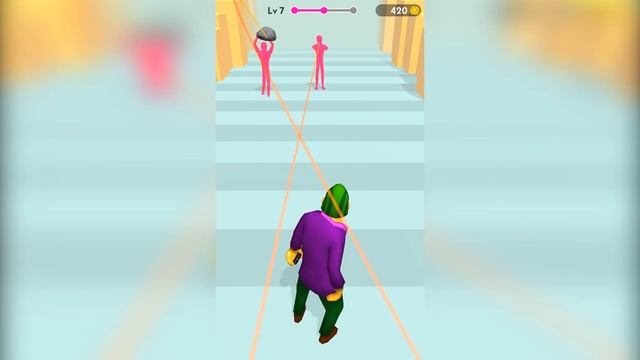 УВЕРНИСЬ ОТ КАМНЯ ЧТОБЫ ВЫЖИТЬ! НУБ vs ПРО vs ЧИТЕР | Dodge Action 3D смотреть онлайн