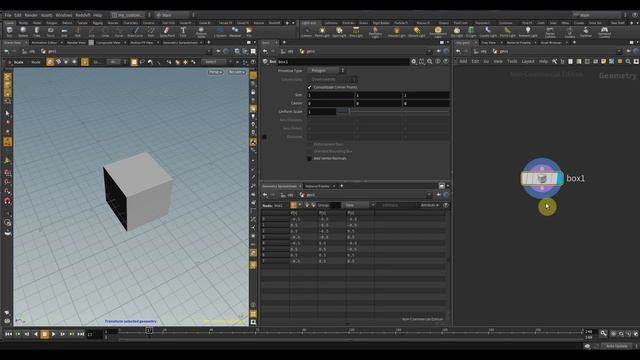 Урок 02 - Навигация, Трансформация и создание объекта в Houdini смотреть онлайн