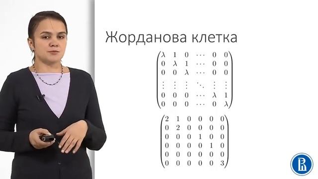 8 1 Жорданова матрица смотреть онлайн