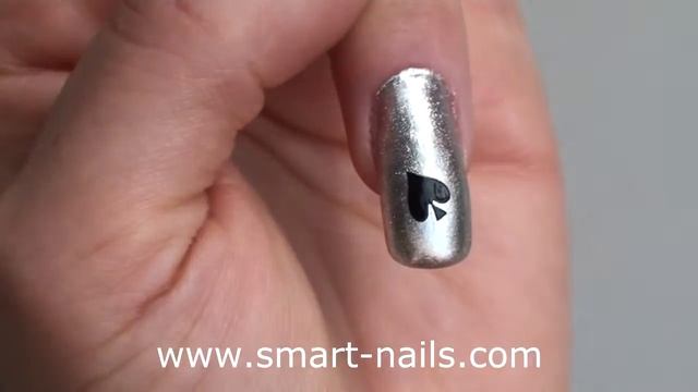 How to apply The Cards nail art design from smART nails смотреть онлайн