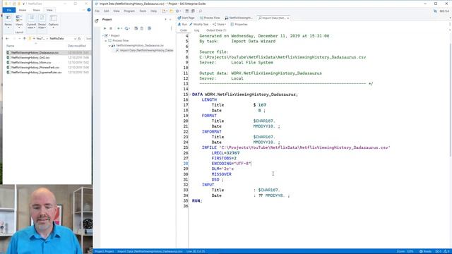SAS Tip | SAS Enterprise Guide: Reading Text Files смотреть онлайн