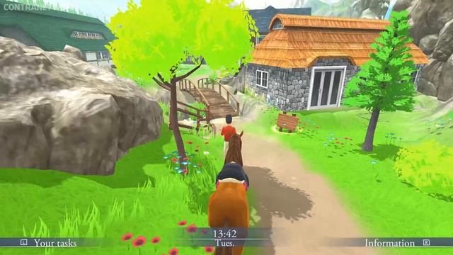 My Riding Stables - Life with Horses | First 50 Minutes | Nintendo Switch смотреть онлайн