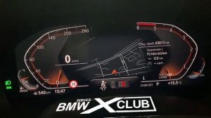 BMW X5 G05 Сервисный интервал по маслу,обнуляем!