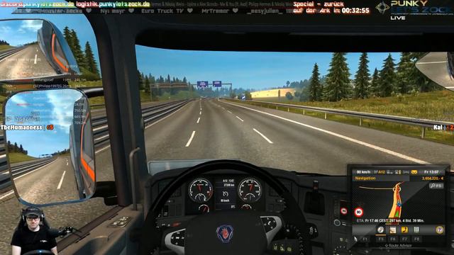 [ETS2] Euro Truck Simulator 2🚛(🔴LIVE) Multiplayer + ARK Special [HD] [Deutsch] [German] смотреть онлайн