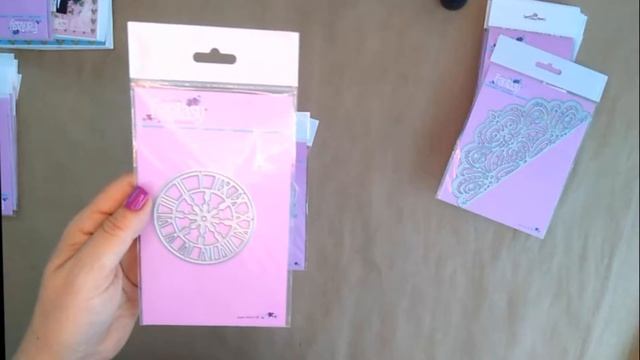 Ножи для вырубки и чипборд Fantasy. Обзор дизайнерской посылки смотреть онлайн