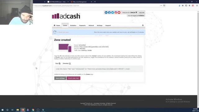 ADCASH INTERSTITIAL ADS CPM AND INSTALL ON WORDPRESS WEBSITE смотреть онлайн