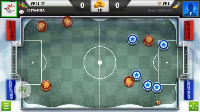 SOCCER STARS,игра на 1K (проиграли?) смотреть онлайн