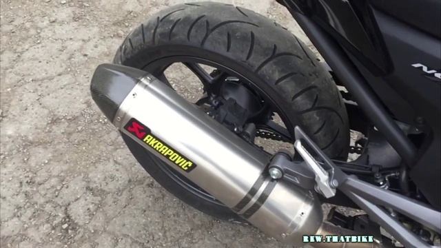 Honda NC 750 exhaust sound and acceleration смотреть онлайн