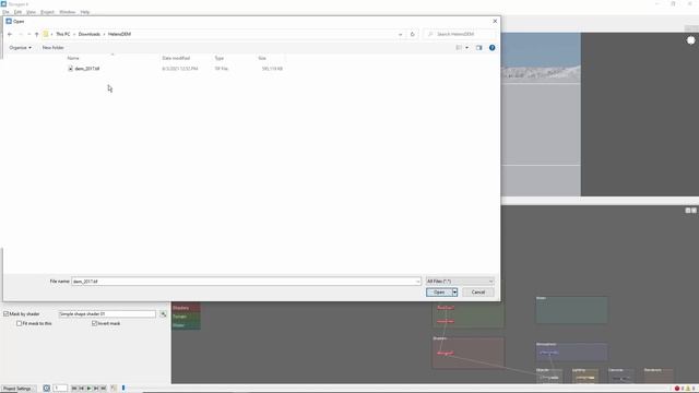 Terragen 4 Basics: Importing Real Terrain (1/2) смотреть онлайн