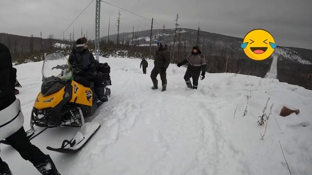 Ночевка в Тайге на снегоходах Сломали Руль Альфе смотреть онлайн