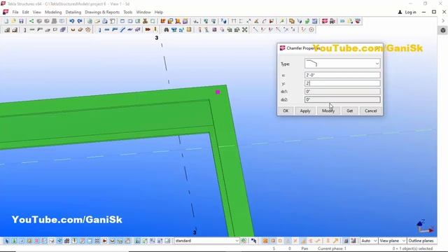 Tekla Old version Tutorial 6 | How to Create PolyBeam in Tekla Old version смотреть онлайн