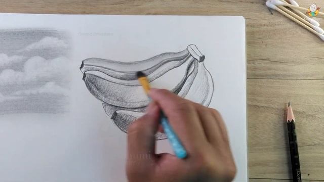 5 Realistic Fruits Apple, Mango, Banana, Grapes, Pineapple Drawing Pencil Shading 3D Art Tutorial смотреть онлайн