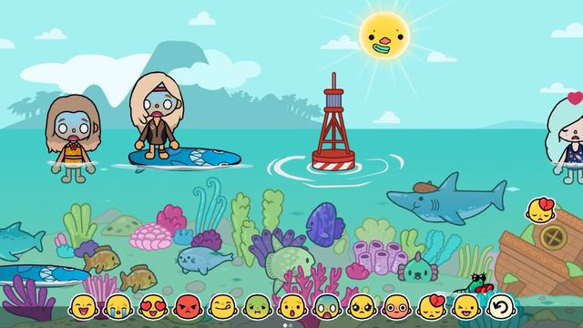 Toca Boca - Близняшки-подростки. Остров сокровищ. (Часть 4) - серия 47 смотреть онлайн