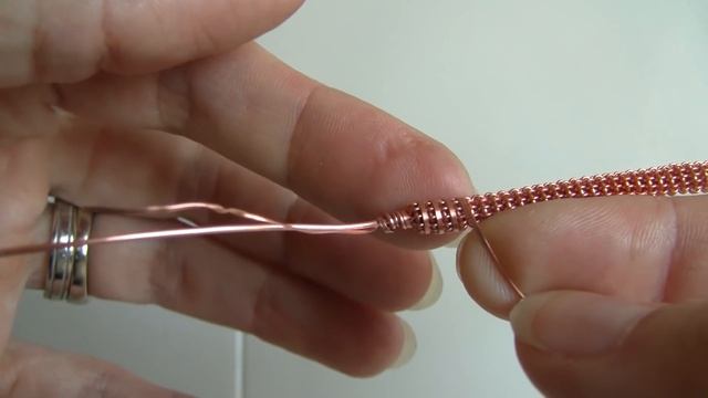 Coiled Heady Cabochon Wire Wrap Pendant Tutorial Demo DIY смотреть онлайн