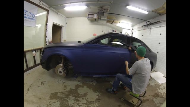 2013 audi s4 vinyl wrap avery Night Blue Metallic смотреть онлайн