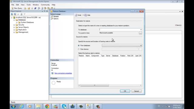 respaldo y restauracion de vase de datos en sql server 2005 смотреть онлайн