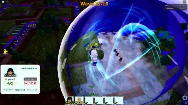 Challenge 1 with lvl 50 Giyuu | All Star Tower Defense смотреть онлайн