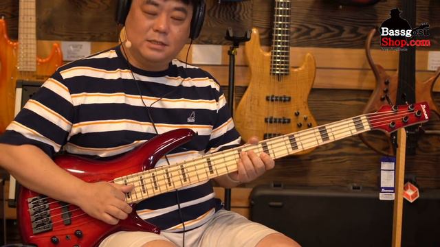 Ibanez ADAM NITTI ANB205 5string 베이스기타 смотреть онлайн