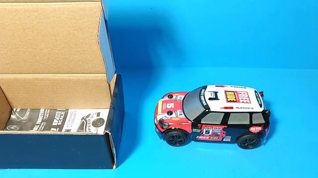 Unboxing $10 Invinzer 1:28 RC Rally Car &Testing смотреть онлайн