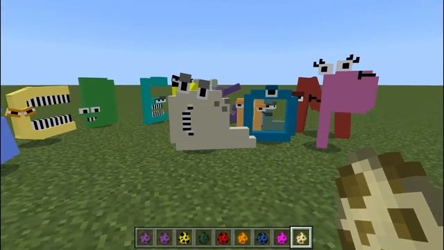 Alphabet Lore Addon v1.5 in Minecraft pocket edition смотреть онлайн
