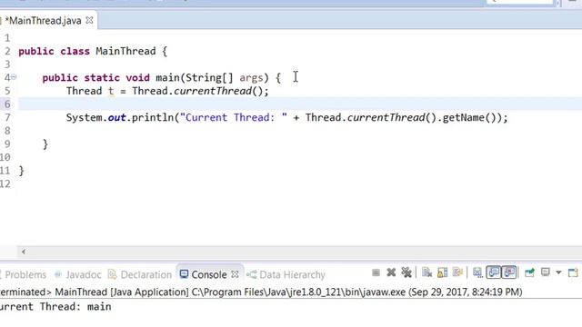Java Multithreaded Programming - Main Thread смотреть онлайн