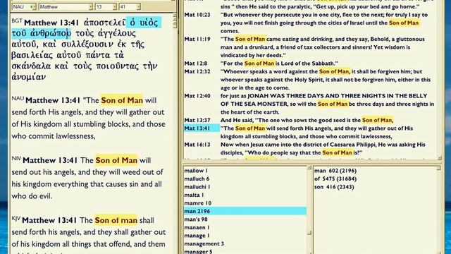 LXX6b 2/5 'Son of Man' means GOD-Man смотреть онлайн