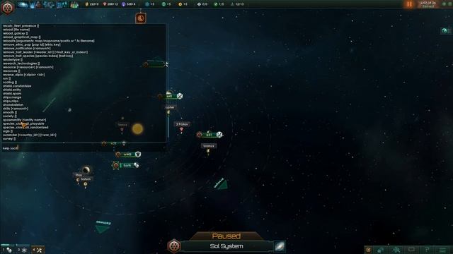 Stellaris Cheats - Console Commands смотреть онлайн