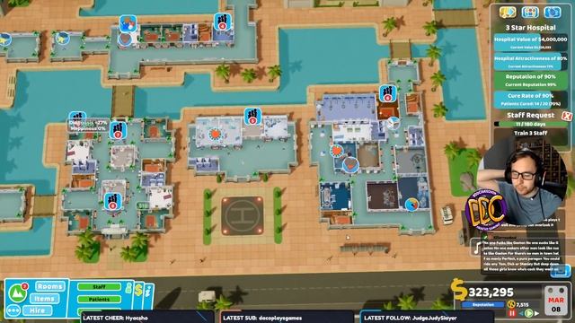 Two Point Hospital: Ep 26: Sweaty Palms смотреть онлайн
