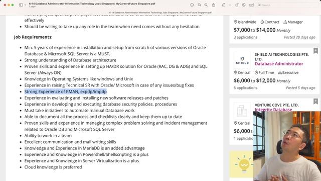 Job Description: Database Administrator смотреть онлайн