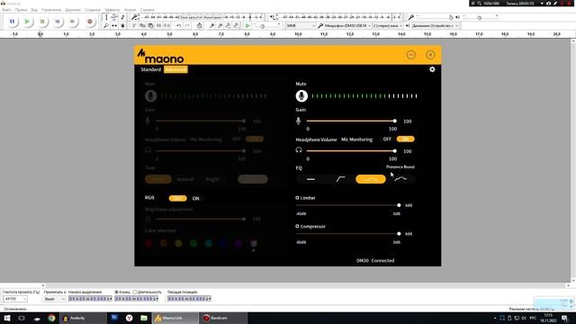 Игровой микрофон MAONO DM30 RGB. Крутой микрофон для подкастов и стримов MAONO DM30. Полный обзор. смотреть онлайн
