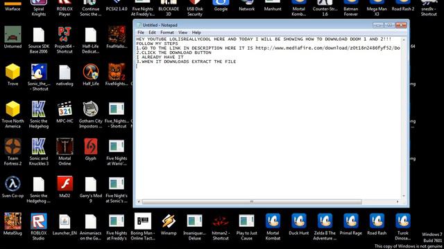HOW TO DOWNLOAD DOOM 1 AND 2 смотреть онлайн