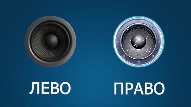 Лево - Право проверка Наушников